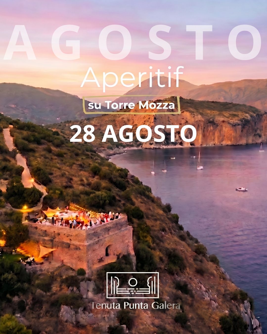 Aperitif su Torre Mozza 28 agosto 2026